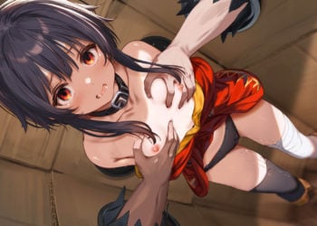 [はるとしを応援し隊][秘密の握手会編]めぐみんとカズマのえっちなアレコレ　ヤッてみた！[えっち動画特別版！]